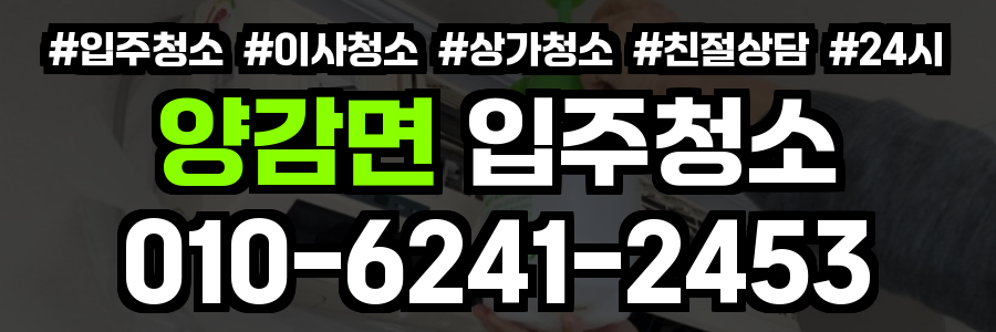양감면 입주청소