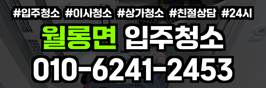 월롱면 입주청소
