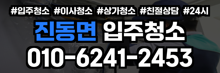 진동면 입주청소