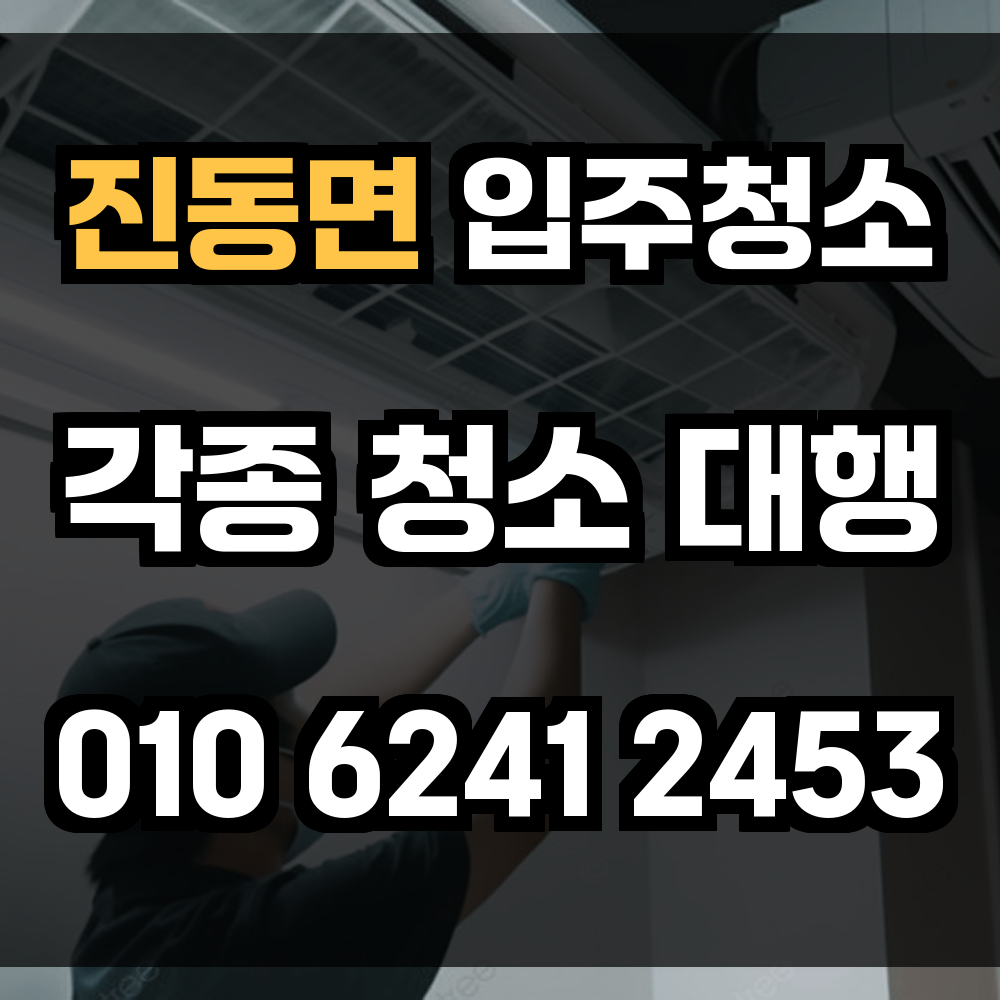 진동면 입주청소