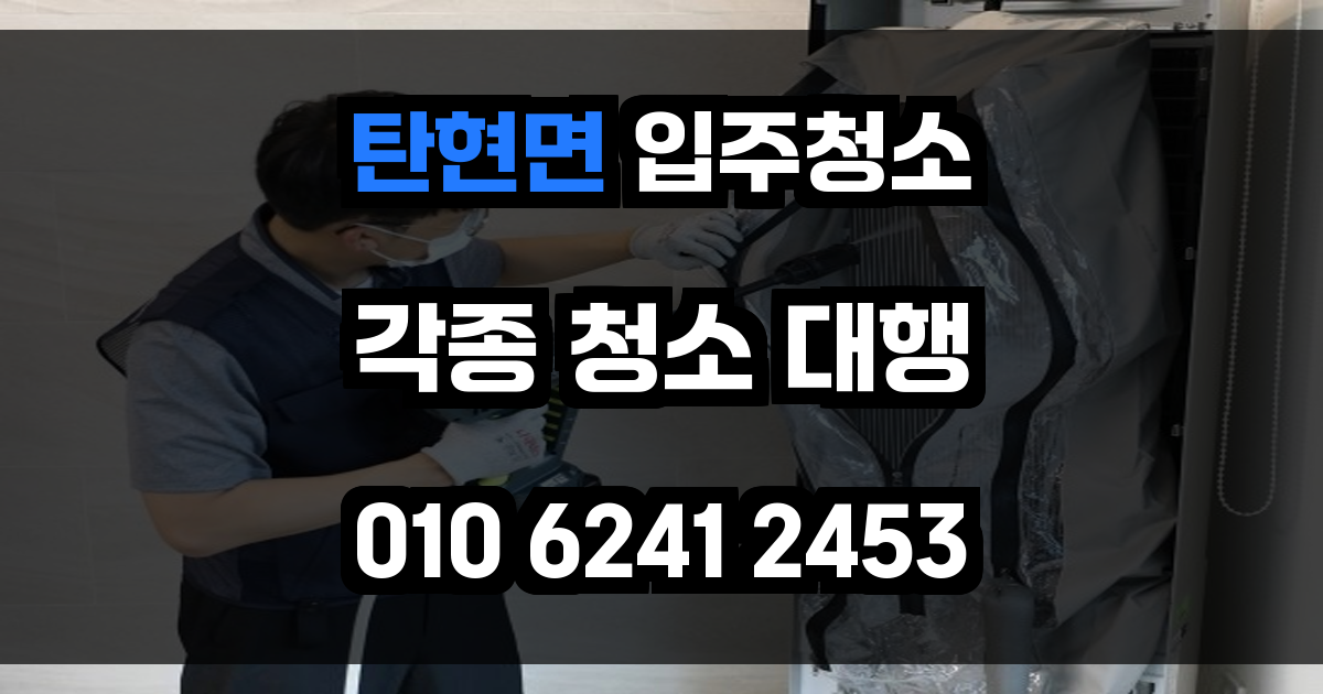 탄현면 입주청소