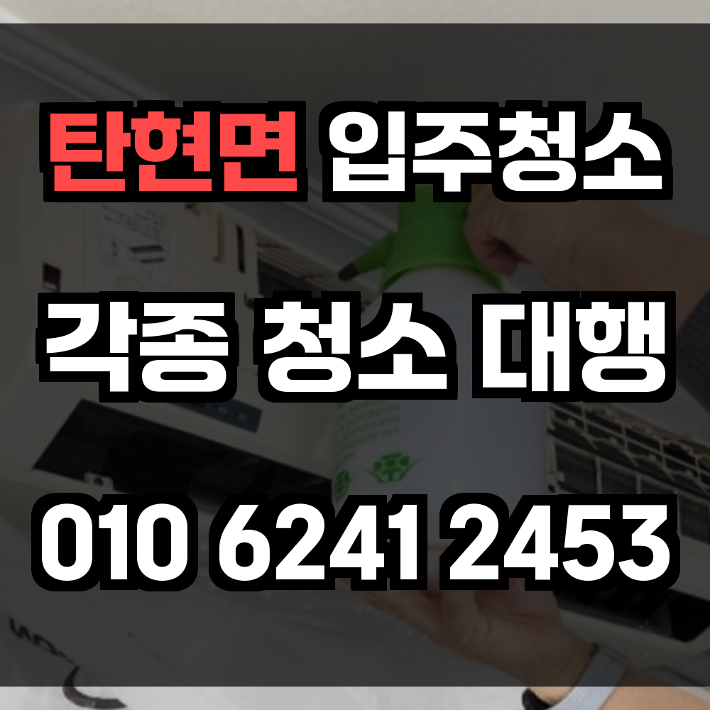 탄현면 입주청소