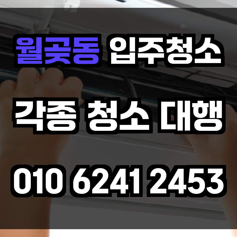 월곶동 입주청소
