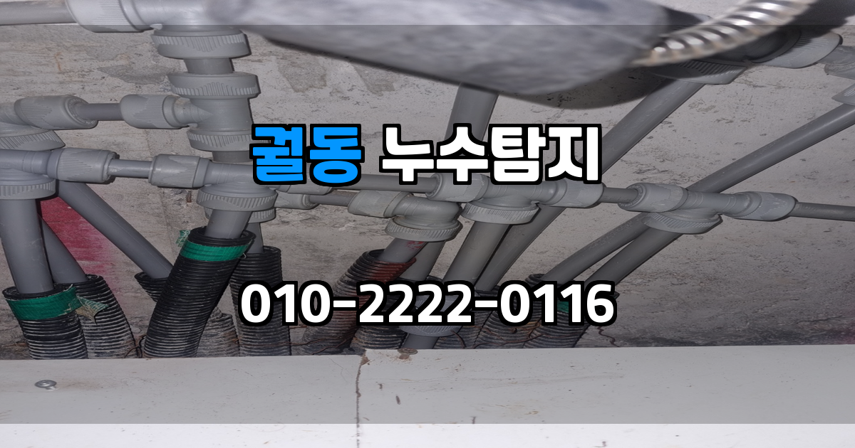 궐동 누수탐지