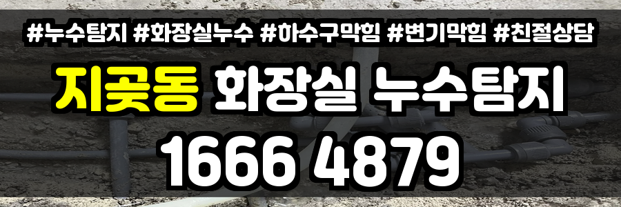 지곶동 화장실 누수