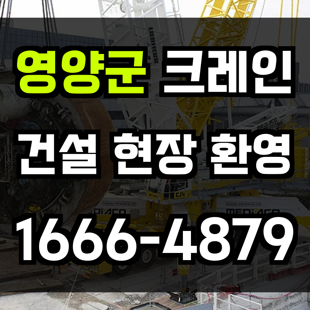 영양군 크레인 비용
