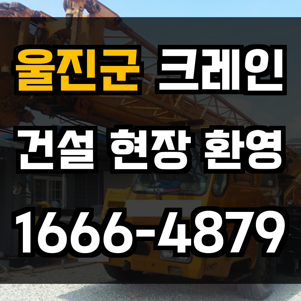 울진군 크레인 비용