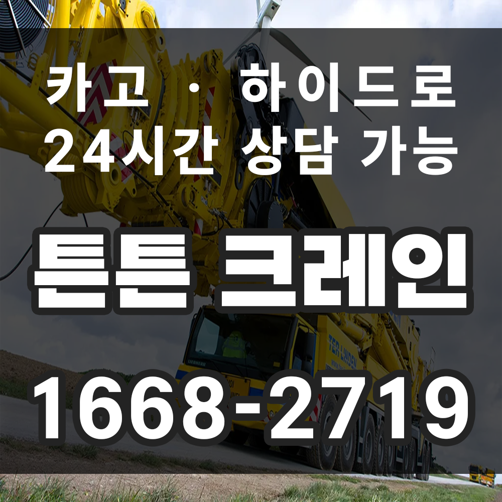 크레인 비용