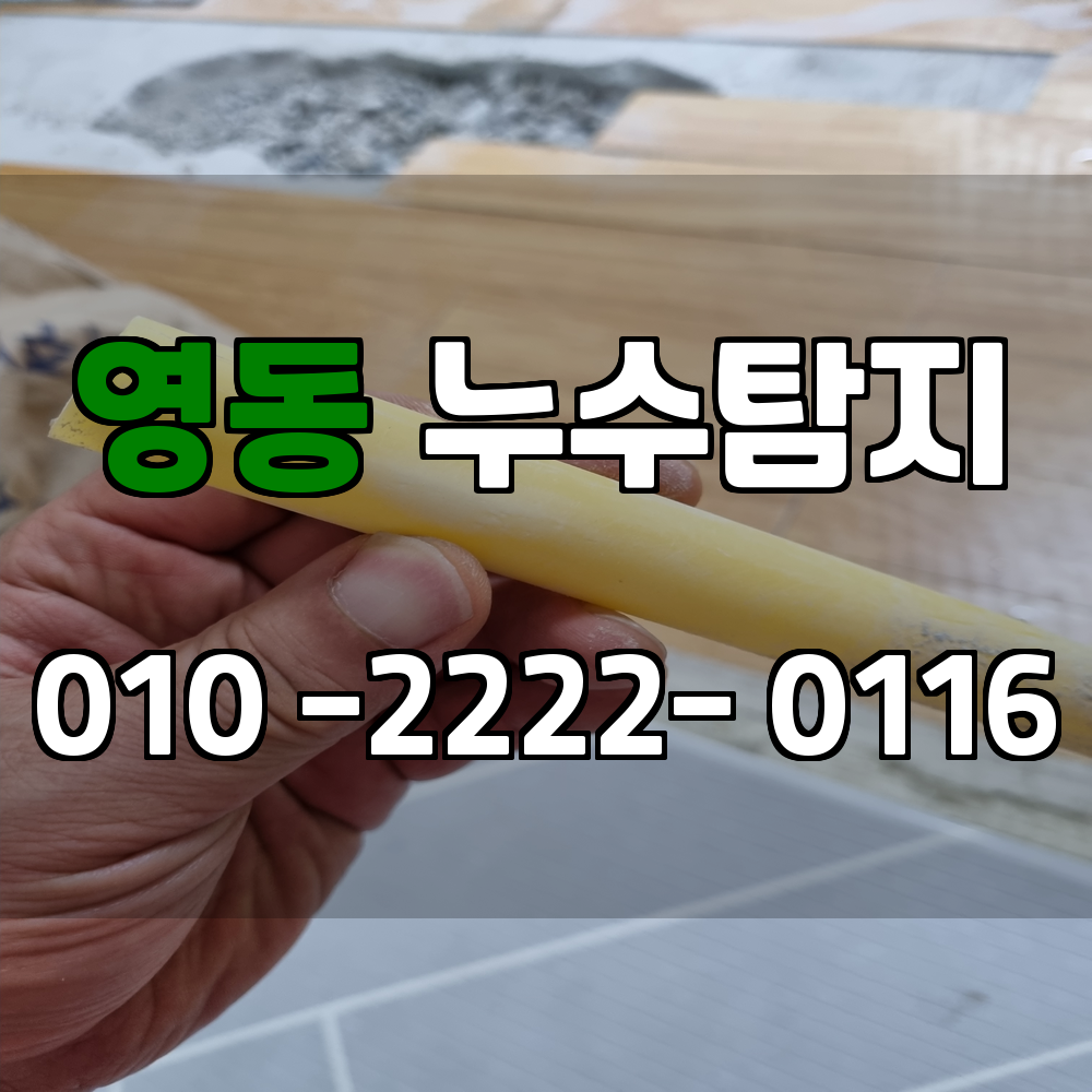 영동 누수탐지 서비스 지역