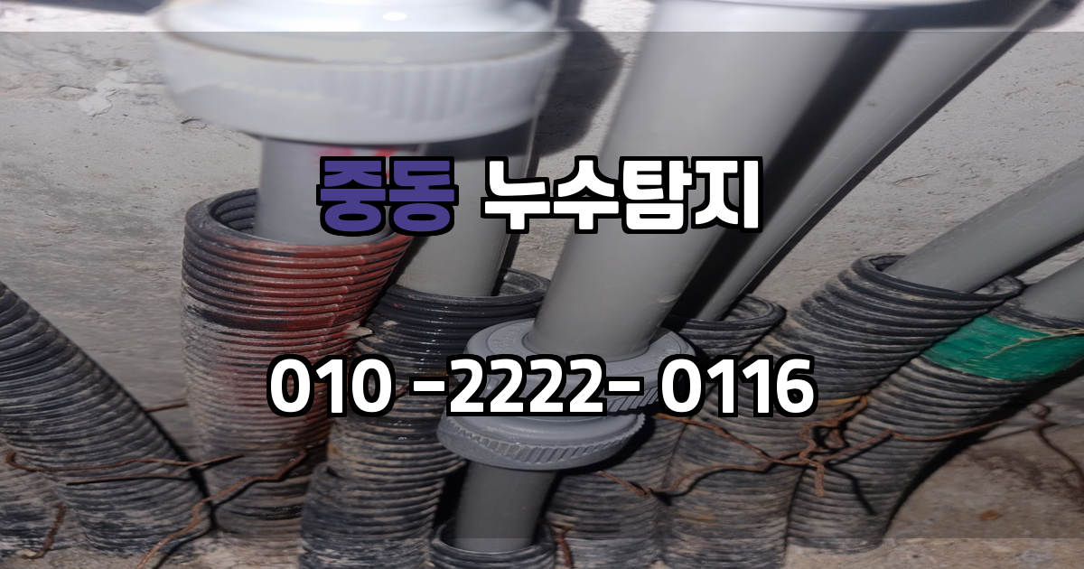 중동 누수탐지
