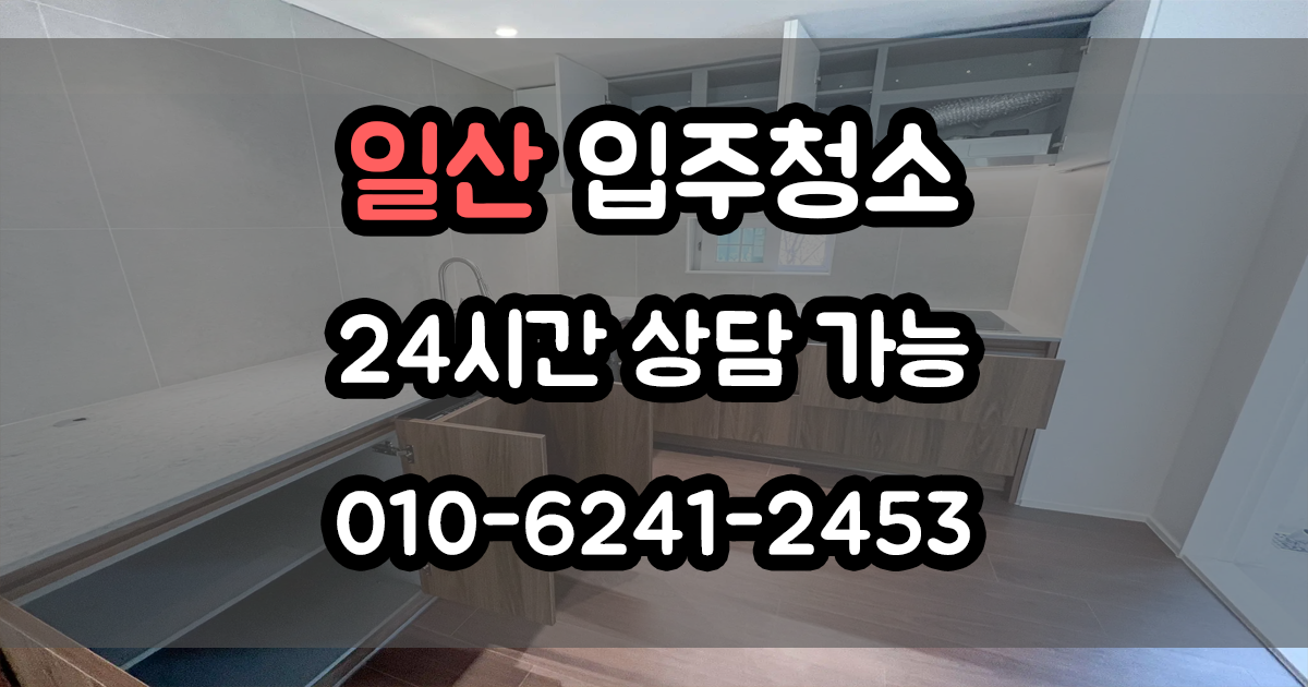 일산 입주청소