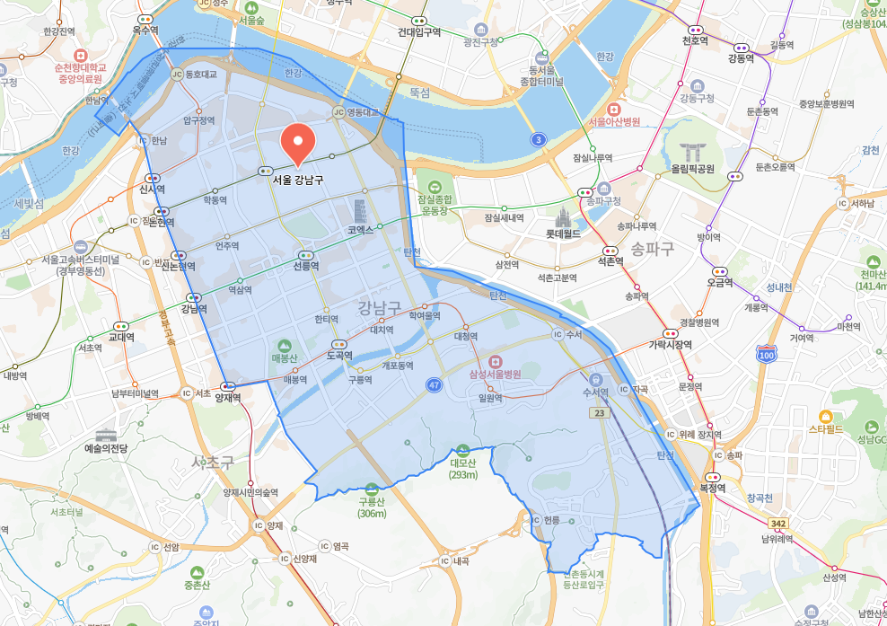 강남구 전기공사 지역