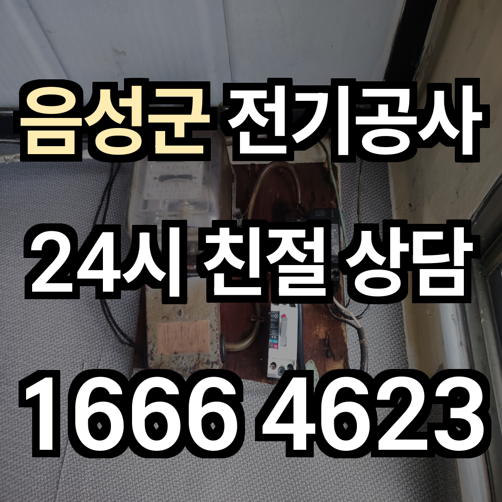 음성군 누전