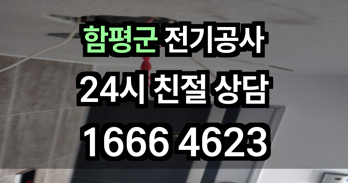 함평군 전기공사