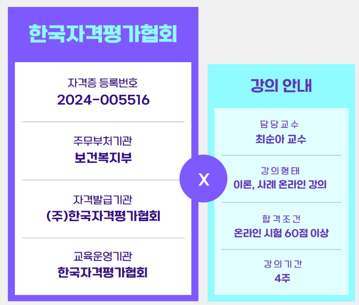 산후관리사 자격증 강의