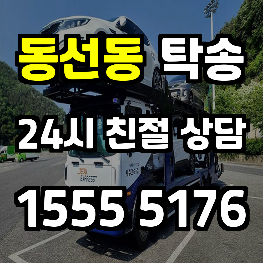 동선동 탁송