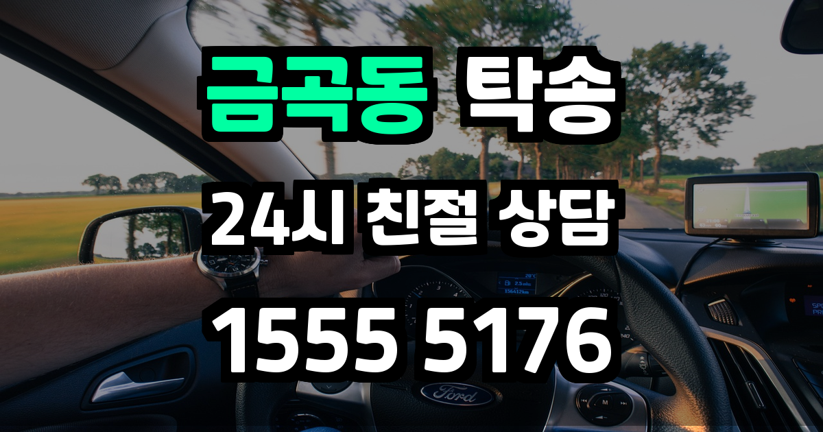 금곡동 탁송