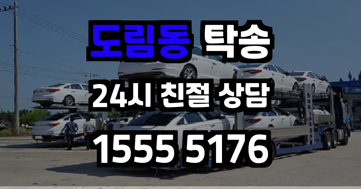 도림동 탁송