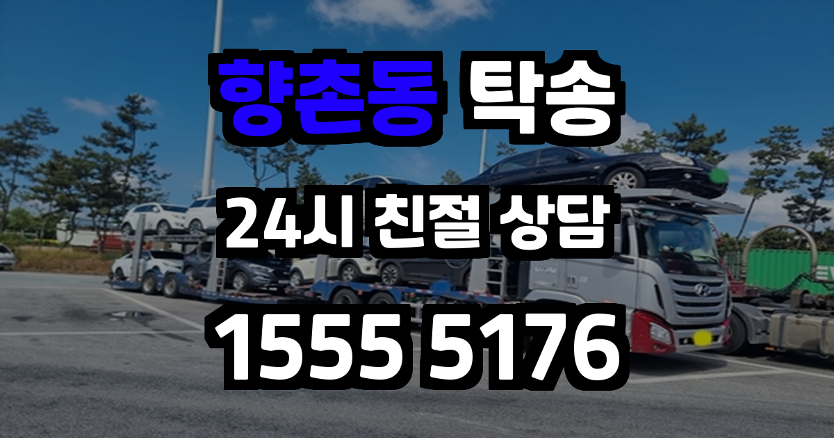 향촌동 탁송