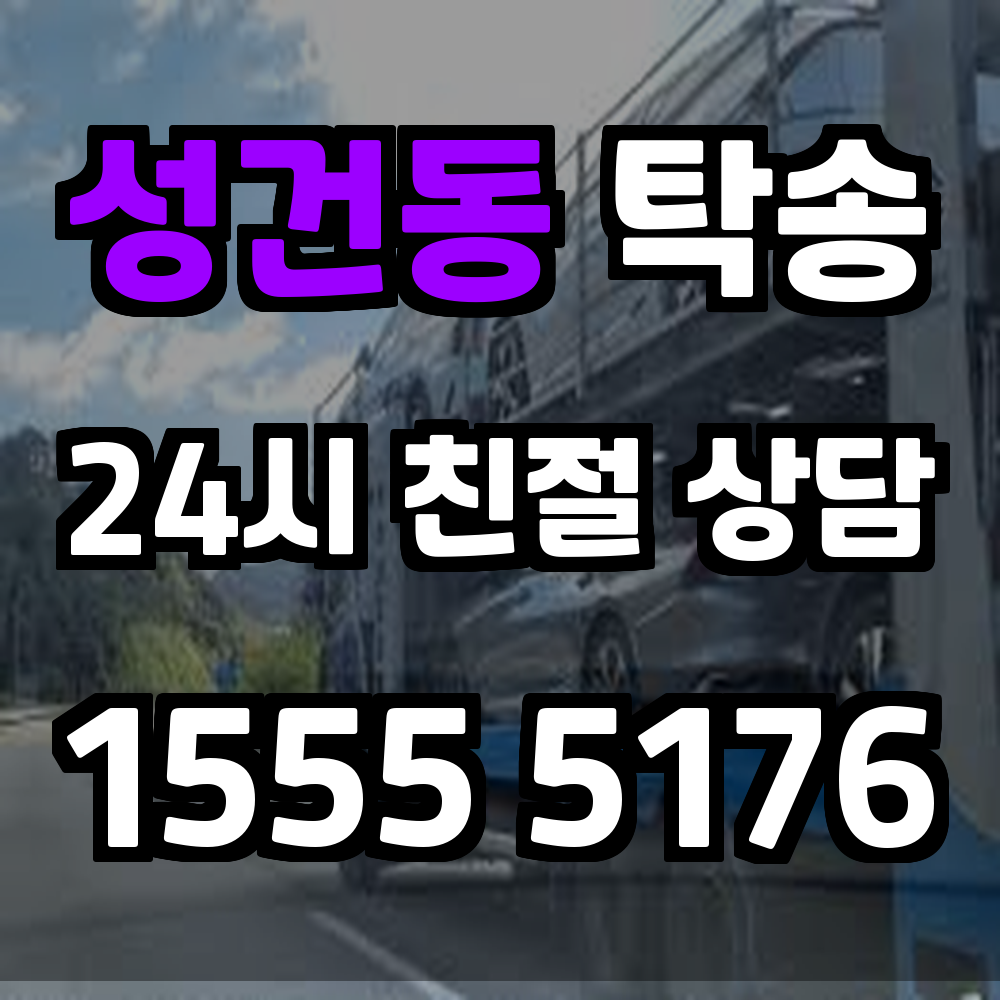 성건동 탁송 차량 운송의 부담을 줄여주는 빠르고 안전한 선택