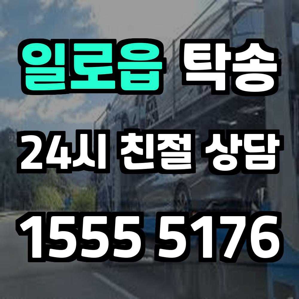 일로읍 탁송 직접 운전 없이 차량을 안전하게 이동하는 서비스
