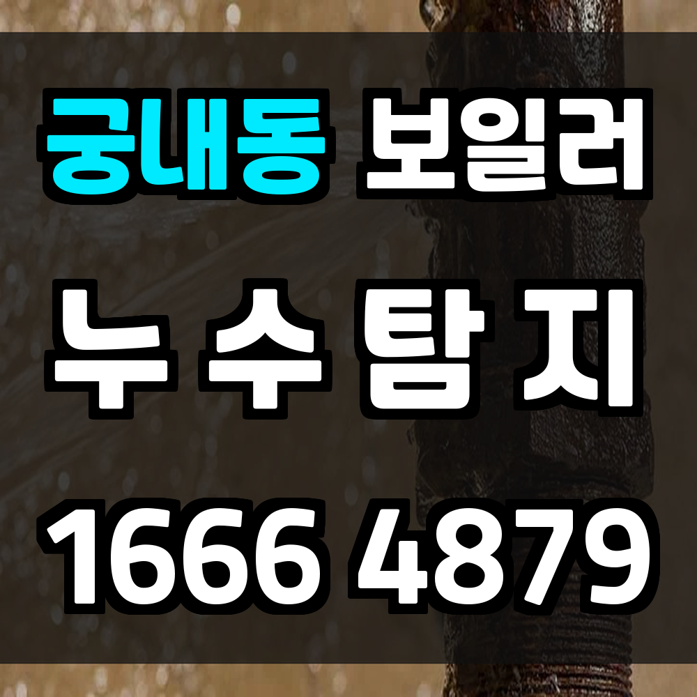 궁내동 보일러 누수탐지 이상 징후 조기 발견의 핵심