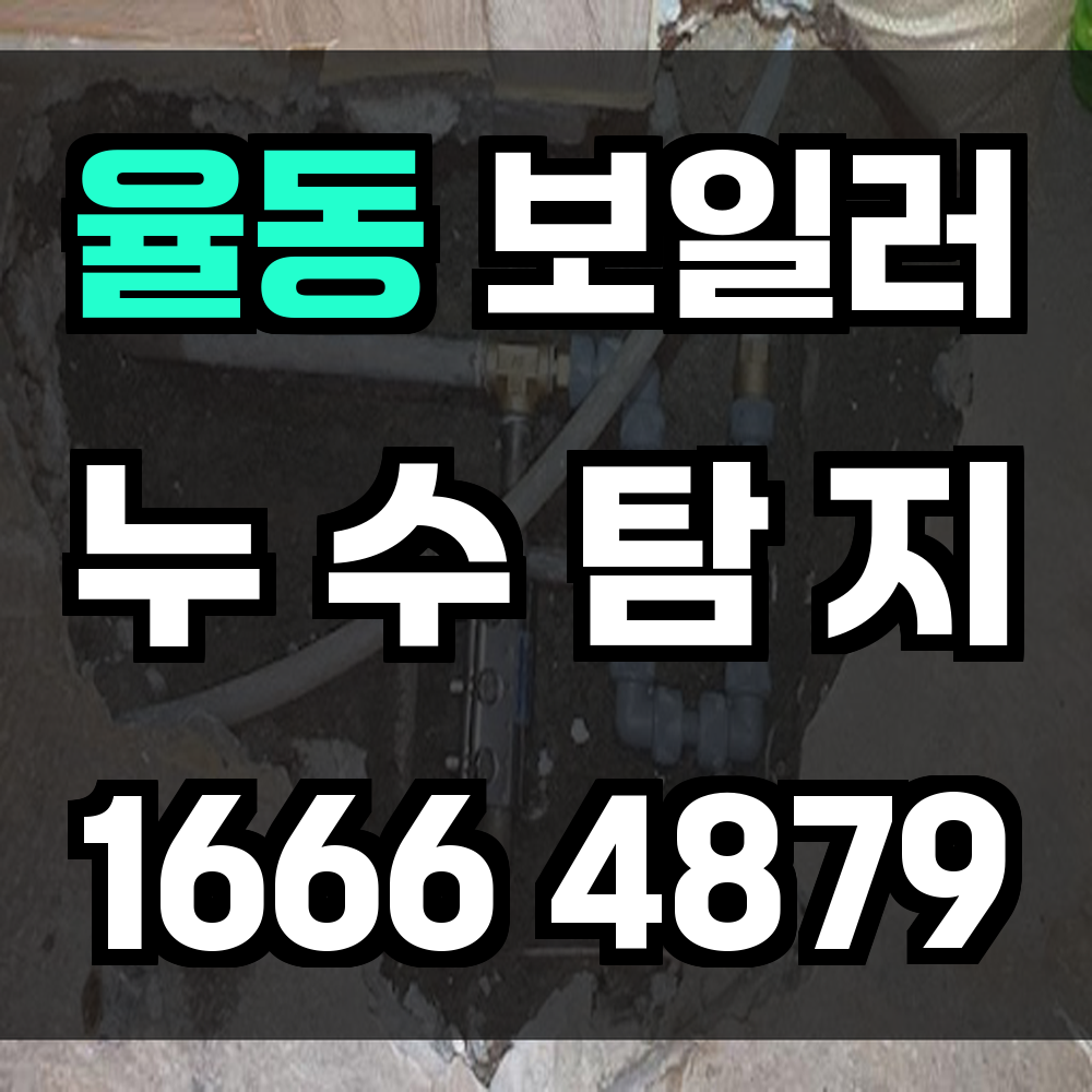 율동 보일러 누수