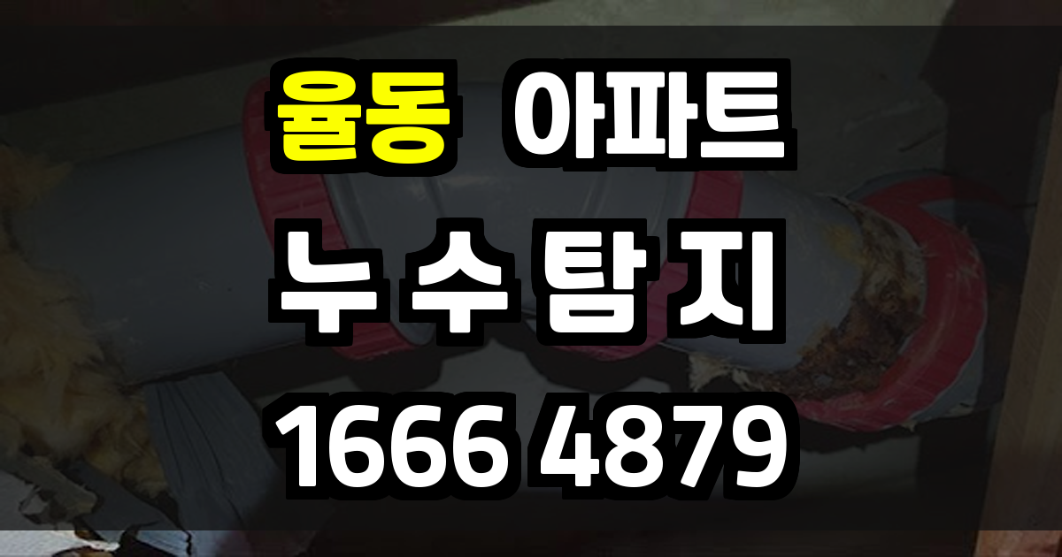 율동 아파트 누수
