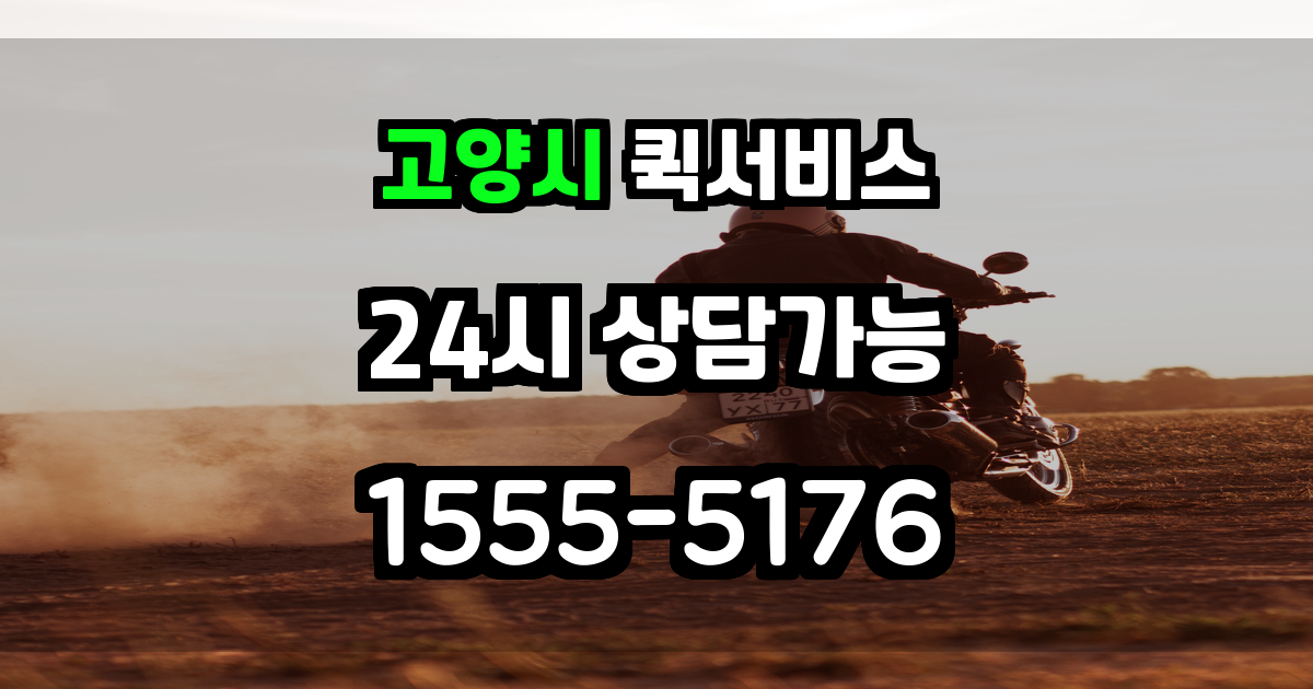 고양시대리운전