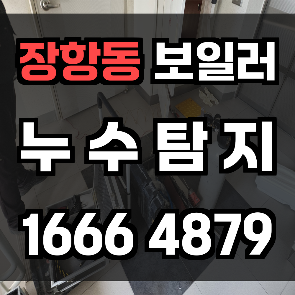 장항동 보일러 누수탐지 정확한 진단으로 안전한 난방 확보