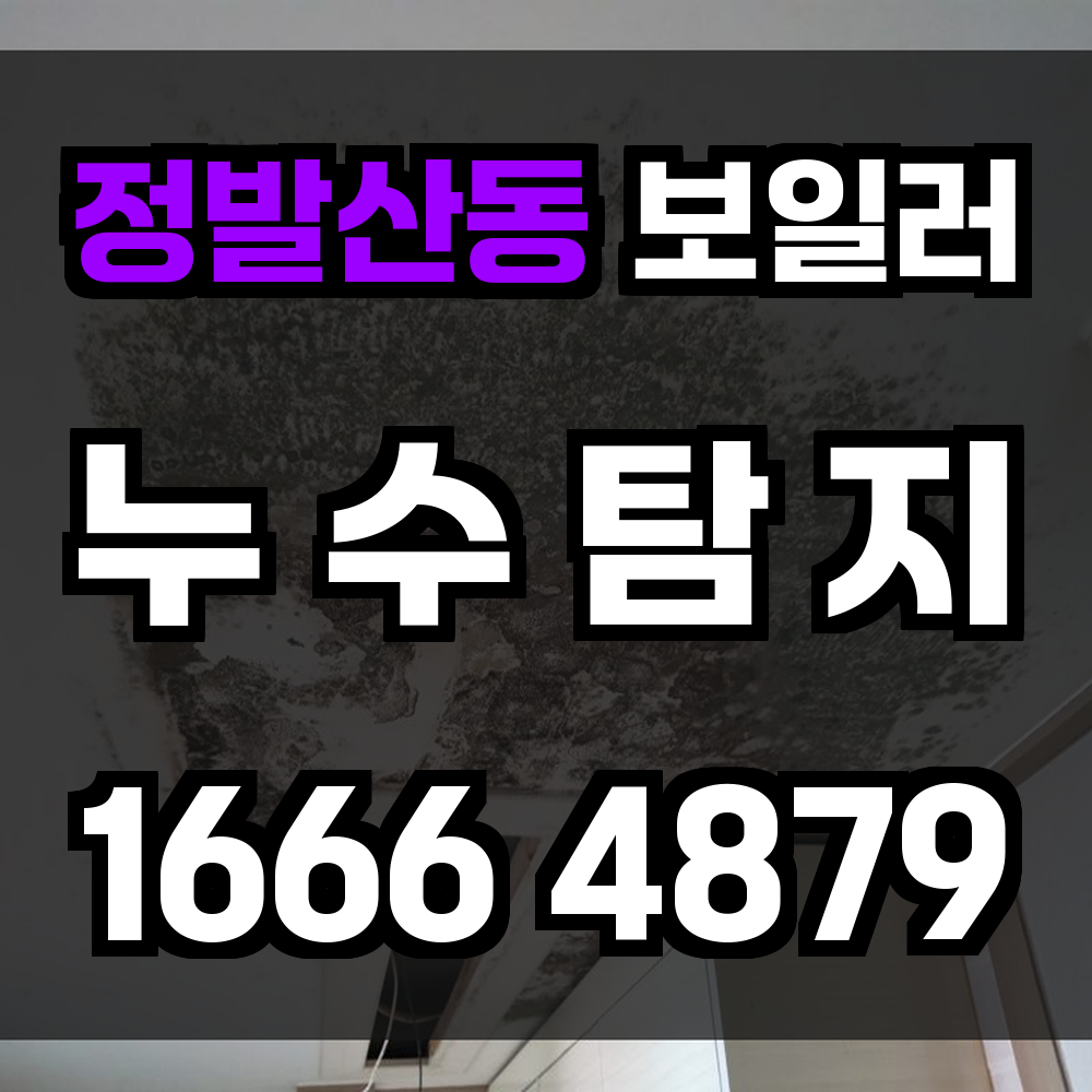 정발산동 보일러 누수