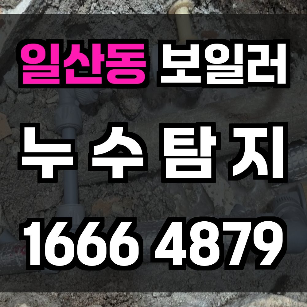 일산동 보일러 누수