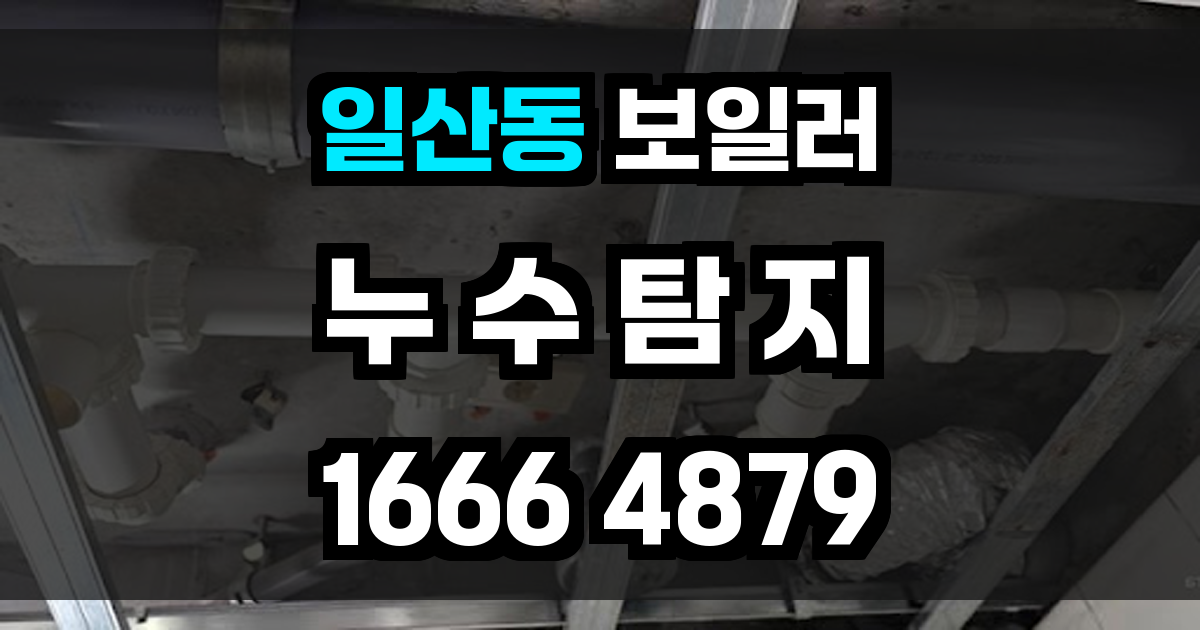 일산동 보일러 누수