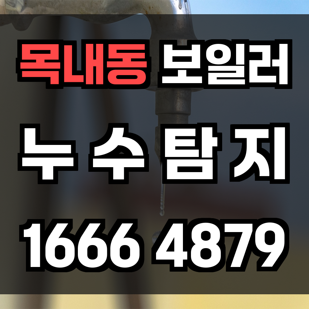 목내동 보일러 누수