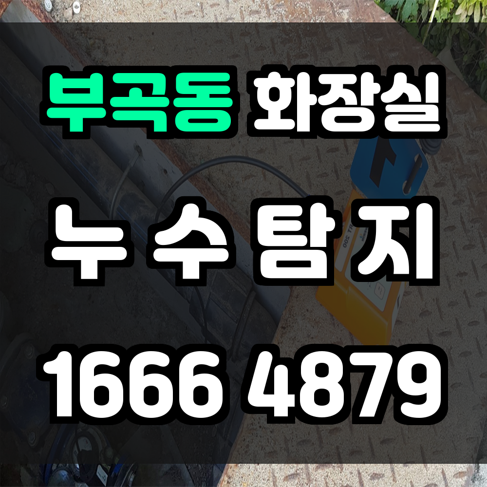 부곡동 화장실 누수
