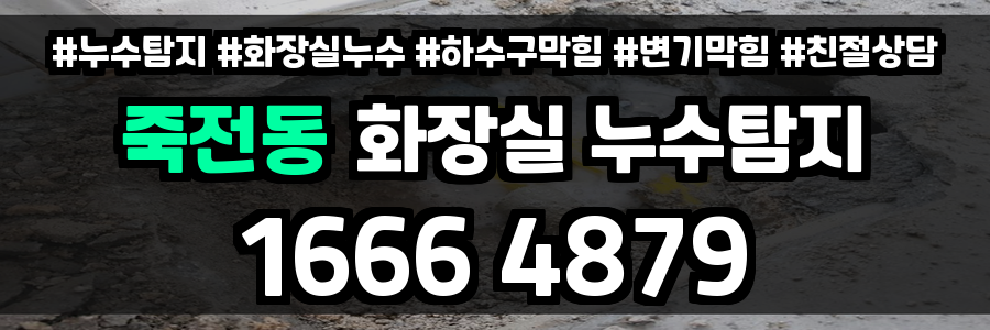 죽전동 화장실 누수