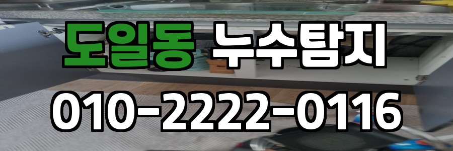 도일동 누수탐지 비용