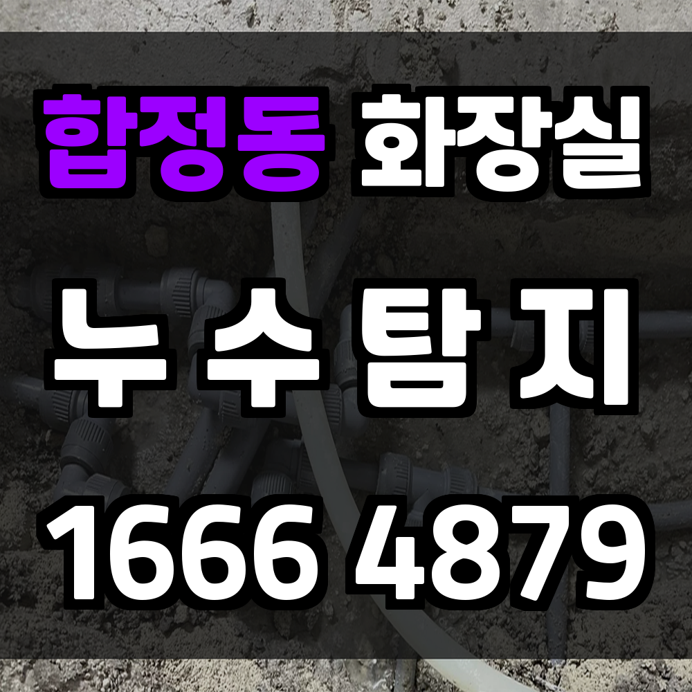 합정동 화장실 누수탐지 정확 진단과 최소 철거 안내