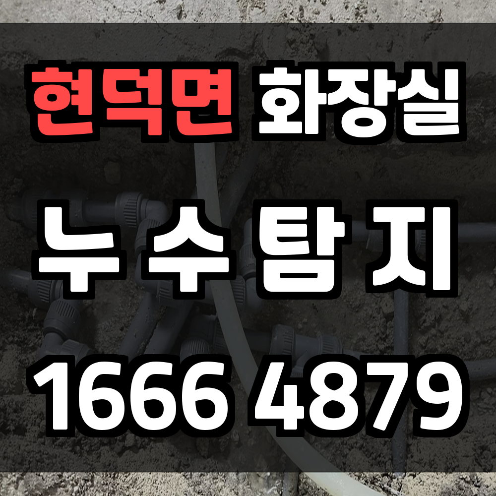 현덕면 화장실 누수탐지 정밀 진단과 합리적 복구 안내
