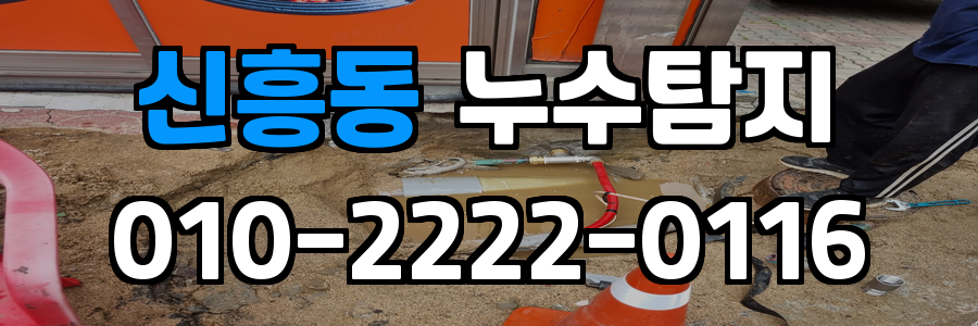 신흥동 누수탐지 비용