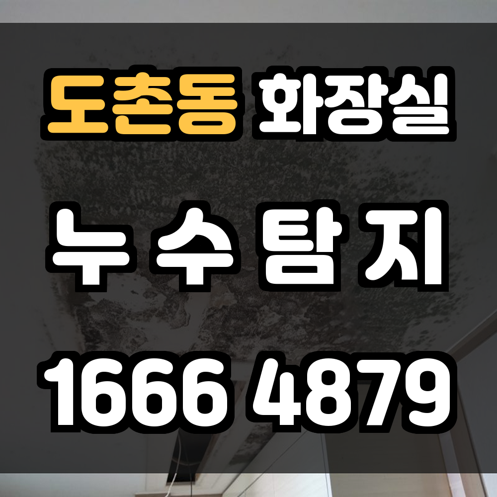 도촌동 화장실 누수