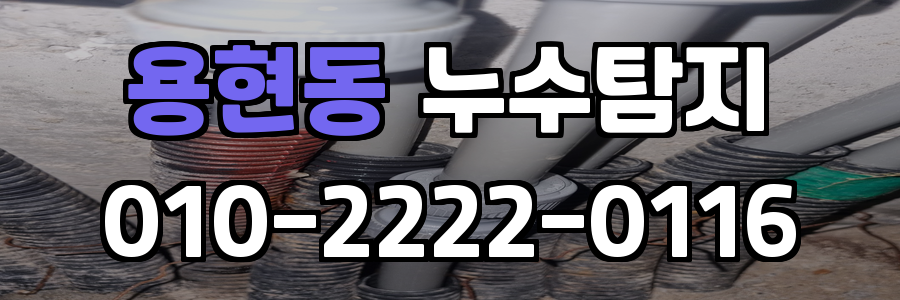 용현동 누수탐지 비용