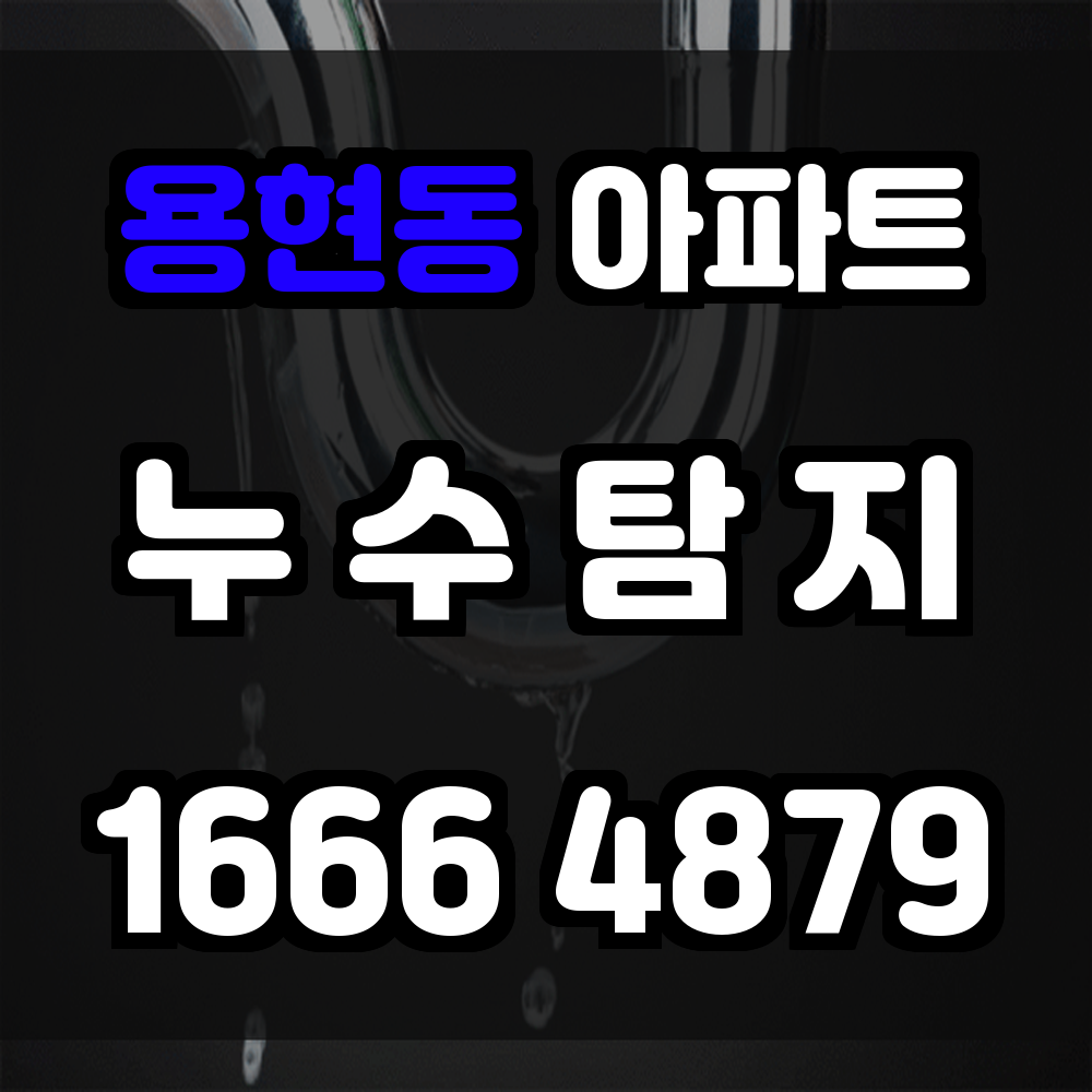 용현동 아파트 누수탐지 빠르고 정확한 진단으로 해체 없이 문제 해결