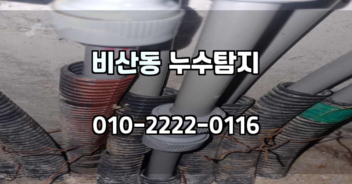 비산동 누수탐지