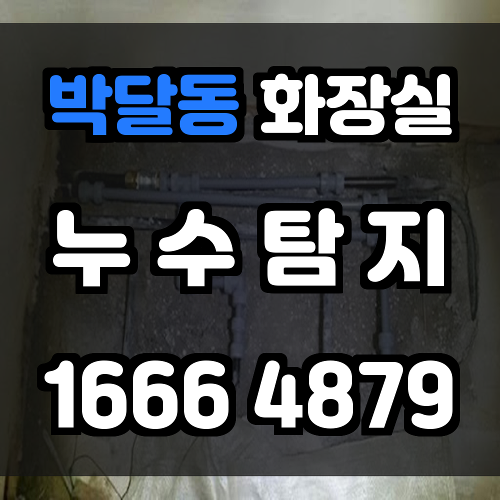 박달동 화장실 누수