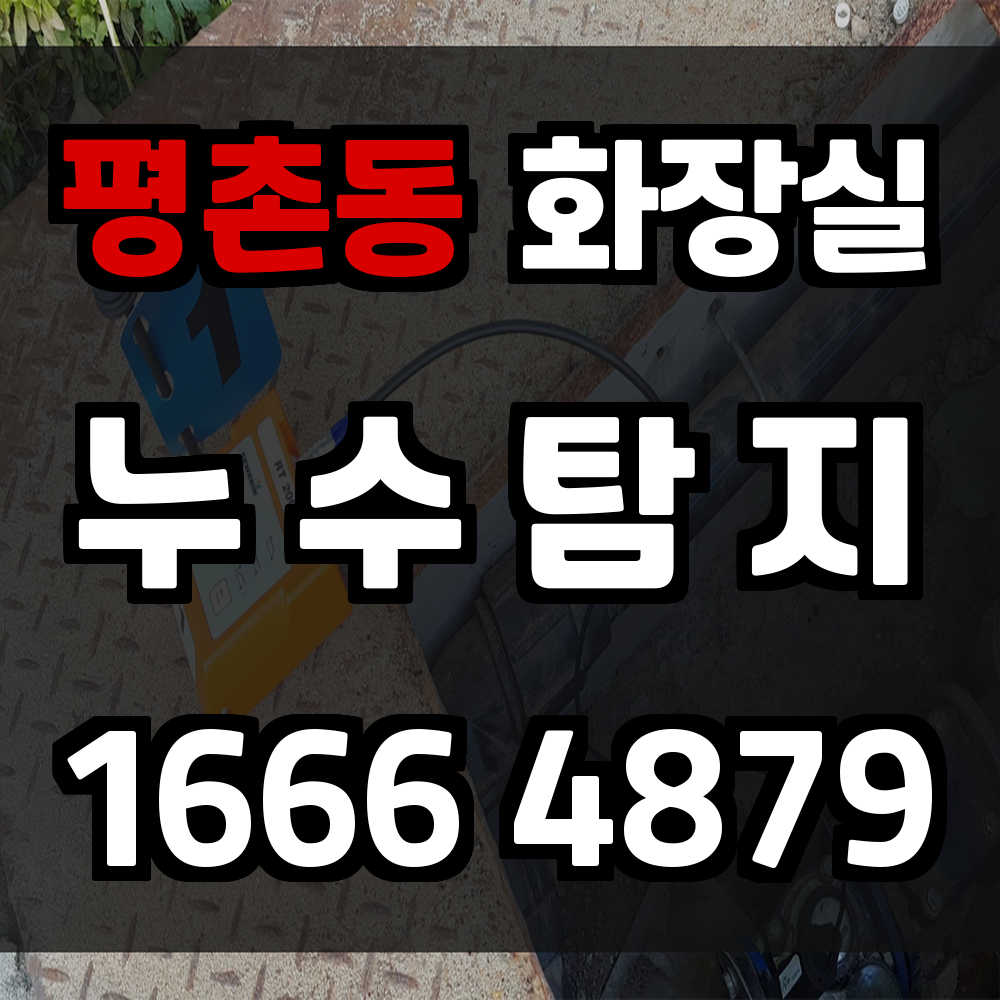 평촌동 화장실 누수탐지 빠르고 정확한 진단 솔루션