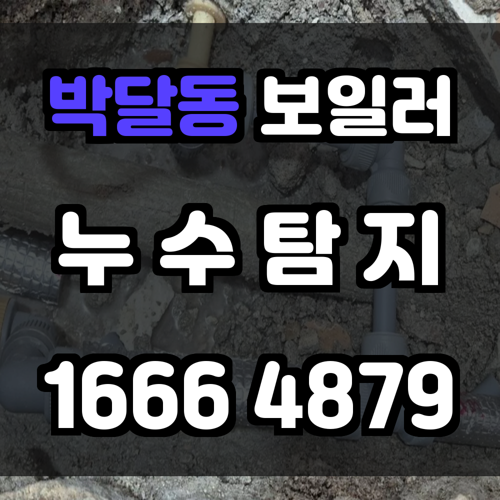 박달동 보일러 누수