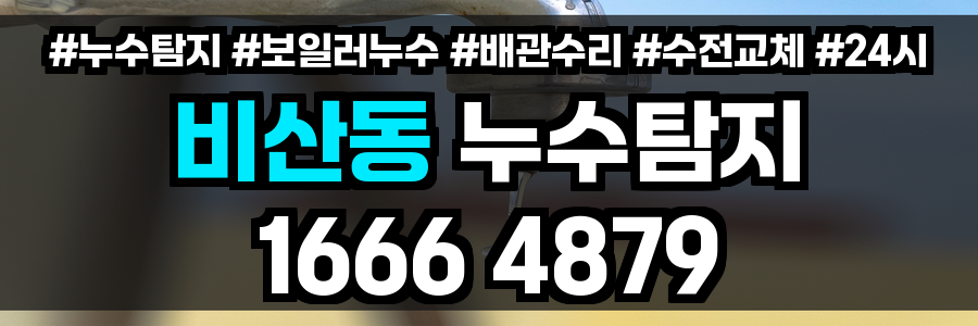 비산동 누수탐지