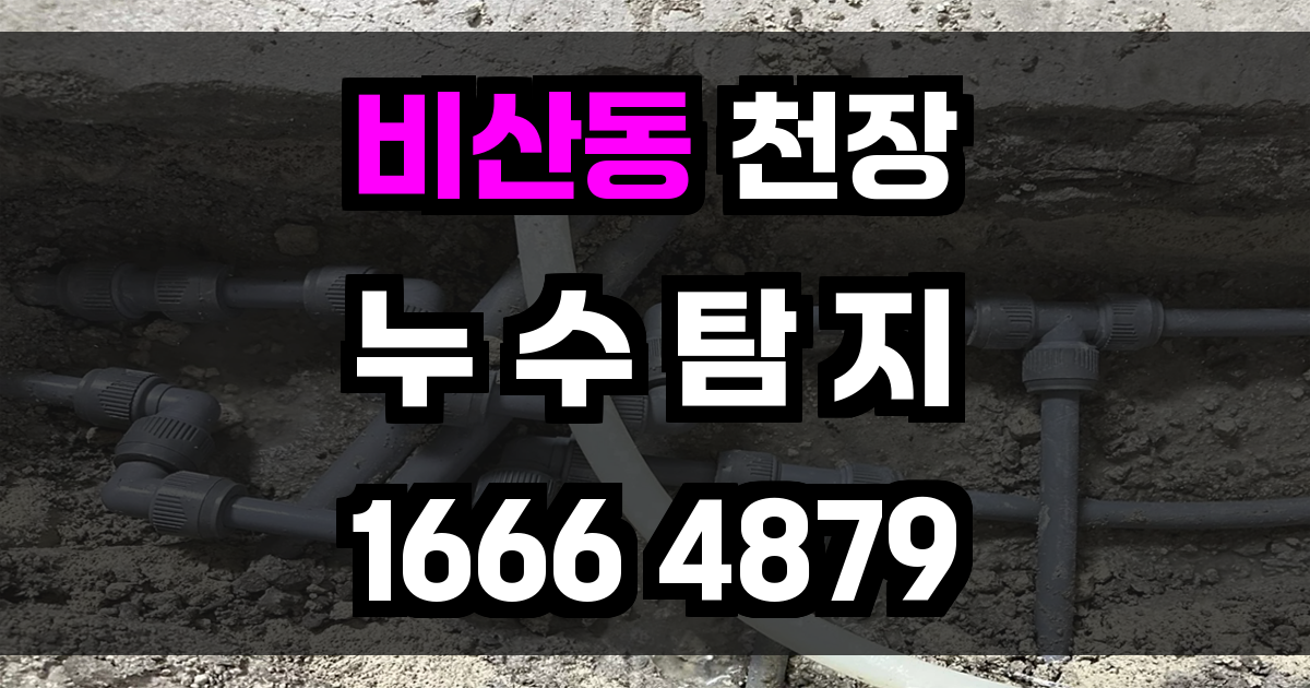 비산동 천장 누수
