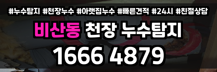 비산동 천장 누수